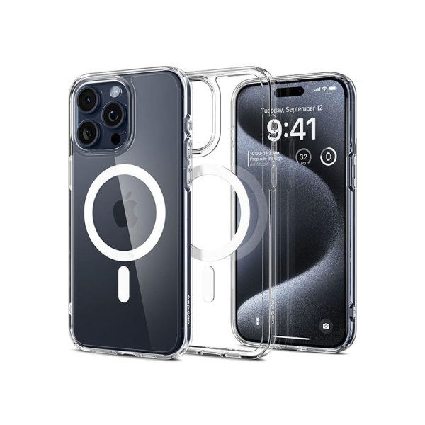 Spigen Ultra Hybrid Crystal Magsafe Case for iPhone 16 Series