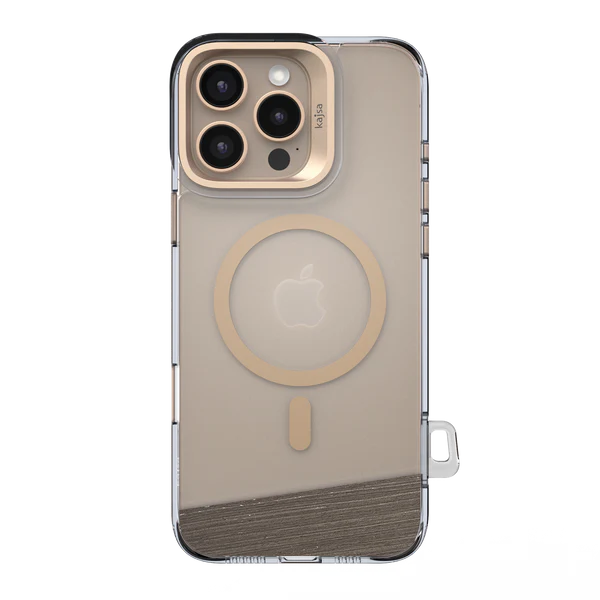 Trans-Shield Collection - Lumber Back Cover for iPhone 16  pro max (MagSafe Compatible)