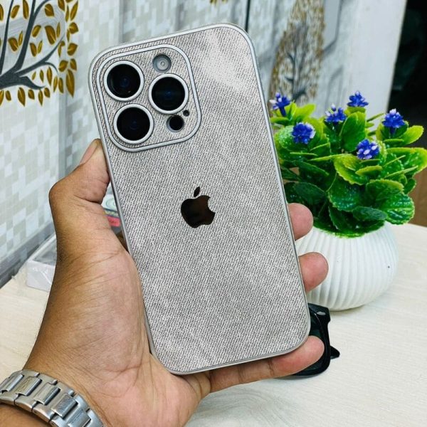 cloth design case available with camera lens protection