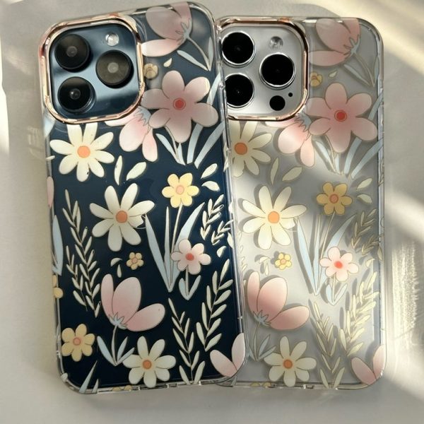 New Floral Transparent case available