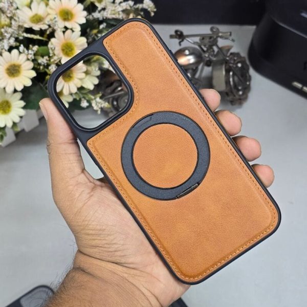 RMO brand premium pu leather Stand  Case available for iphone
