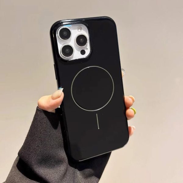 jet black soft glossy case available for iphone