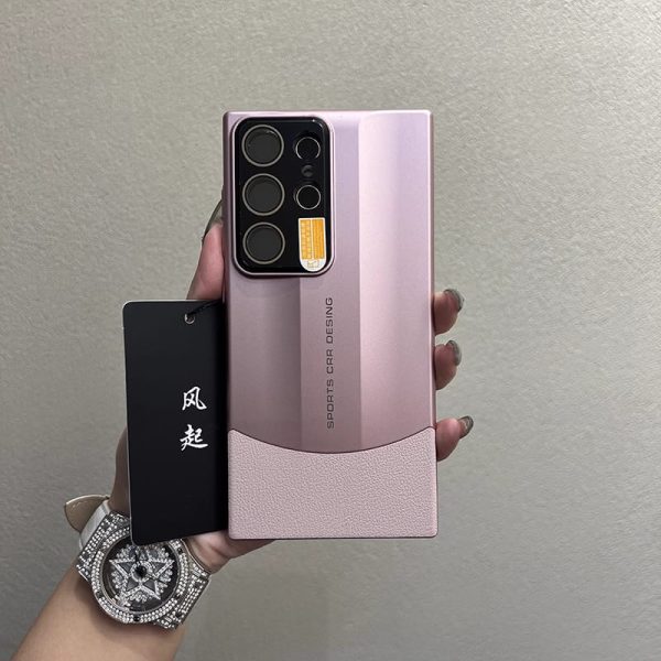 sports car design case with camera protection and polycarbonate materials for Samsung