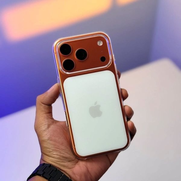 apple official Quality anti yellow MagSafe clear with camera control button protection case for iPhone 17 Pro max